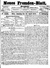 Neues Fremden-Blatt