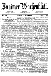 Znaimer Wochenblatt
