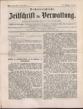 Österreichische Zeitschrift für Verwaltung