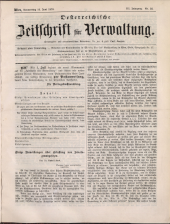 Österreichische Zeitschrift für Verwaltung