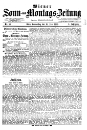 Wiener Sonn- und Montags-Zeitung