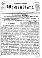 Siebenbürgisch-Deutsches Wochenblatt