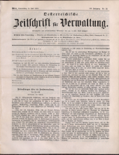 Österreichische Zeitschrift für Verwaltung