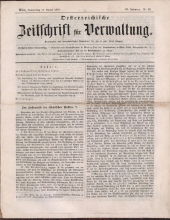 Österreichische Zeitschrift für Verwaltung