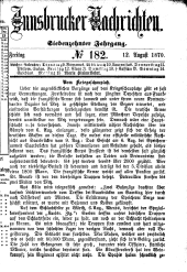 Innsbrucker Nachrichten