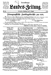 Vorarlberger Landes-Zeitung