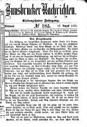 Innsbrucker Nachrichten
