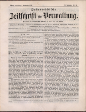 Österreichische Zeitschrift für Verwaltung