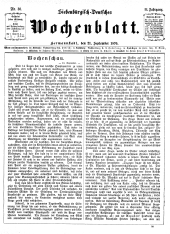 Siebenbürgisch-Deutsches Wochenblatt