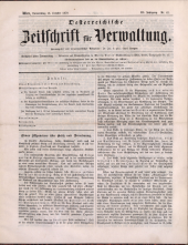 Österreichische Zeitschrift für Verwaltung