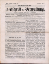 Österreichische Zeitschrift für Verwaltung