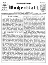 Siebenbürgisch-Deutsches Wochenblatt