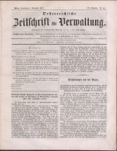 Österreichische Zeitschrift für Verwaltung