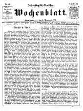 Siebenbürgisch-Deutsches Wochenblatt