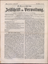 Österreichische Zeitschrift für Verwaltung