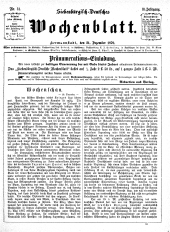 Siebenbürgisch-Deutsches Wochenblatt