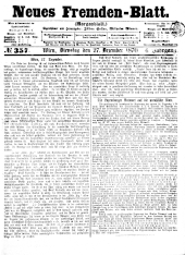Neues Fremden-Blatt