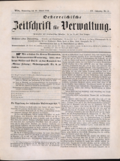 Österreichische Zeitschrift für Verwaltung