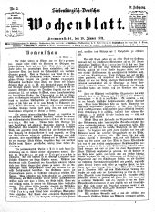 Siebenbürgisch-Deutsches Wochenblatt