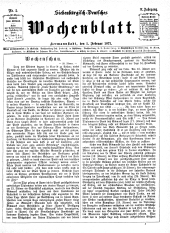 Siebenbürgisch-Deutsches Wochenblatt