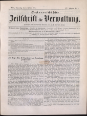 Österreichische Zeitschrift für Verwaltung