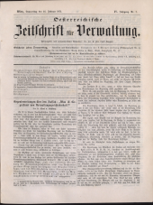 Österreichische Zeitschrift für Verwaltung