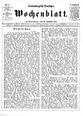 Siebenbürgisch-Deutsches Wochenblatt