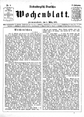 Siebenbürgisch-Deutsches Wochenblatt