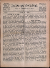 Salzburger Volksblatt: unabh. Tageszeitung f. Stadt u. Land Salzburg