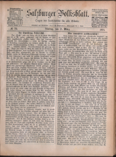 Salzburger Volksblatt: unabh. Tageszeitung f. Stadt u. Land Salzburg