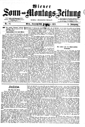 Wiener Sonn- und Montags-Zeitung