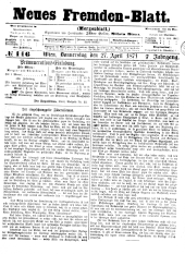 Neues Fremden-Blatt
