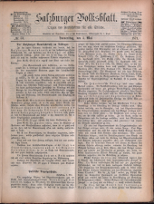 Salzburger Volksblatt: unabh. Tageszeitung f. Stadt u. Land Salzburg