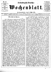 Siebenbürgisch-Deutsches Wochenblatt