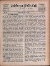 Salzburger Volksblatt: unabh. Tageszeitung f. Stadt u. Land Salzburg