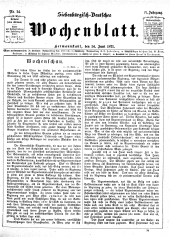 Siebenbürgisch-Deutsches Wochenblatt