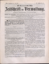 Österreichische Zeitschrift für Verwaltung