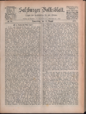 Salzburger Volksblatt: unabh. Tageszeitung f. Stadt u. Land Salzburg