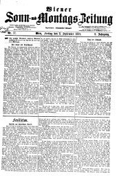 Wiener Sonn- und Montags-Zeitung