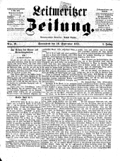 Leitmeritzer Zeitung