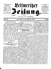 Leitmeritzer Zeitung