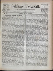 Salzburger Volksblatt: unabh. Tageszeitung f. Stadt u. Land Salzburg