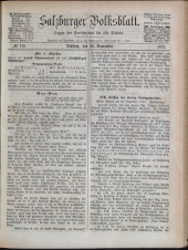 Salzburger Volksblatt: unabh. Tageszeitung f. Stadt u. Land Salzburg