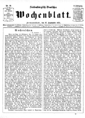 Siebenbürgisch-Deutsches Wochenblatt