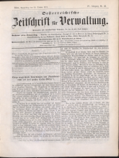 Österreichische Zeitschrift für Verwaltung