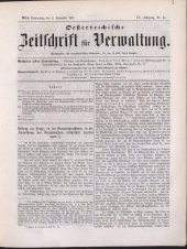 Österreichische Zeitschrift für Verwaltung