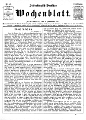 Siebenbürgisch-Deutsches Wochenblatt