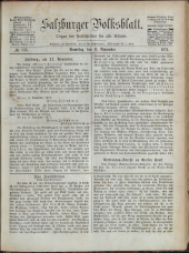 Salzburger Volksblatt: unabh. Tageszeitung f. Stadt u. Land Salzburg