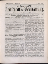 Österreichische Zeitschrift für Verwaltung