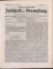 Österreichische Zeitschrift für Verwaltung